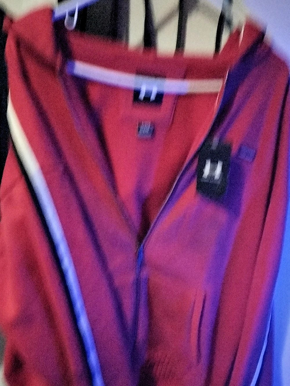Under Armour Color Block Performance Jacket Red Large NWT - Picture 3 of 10